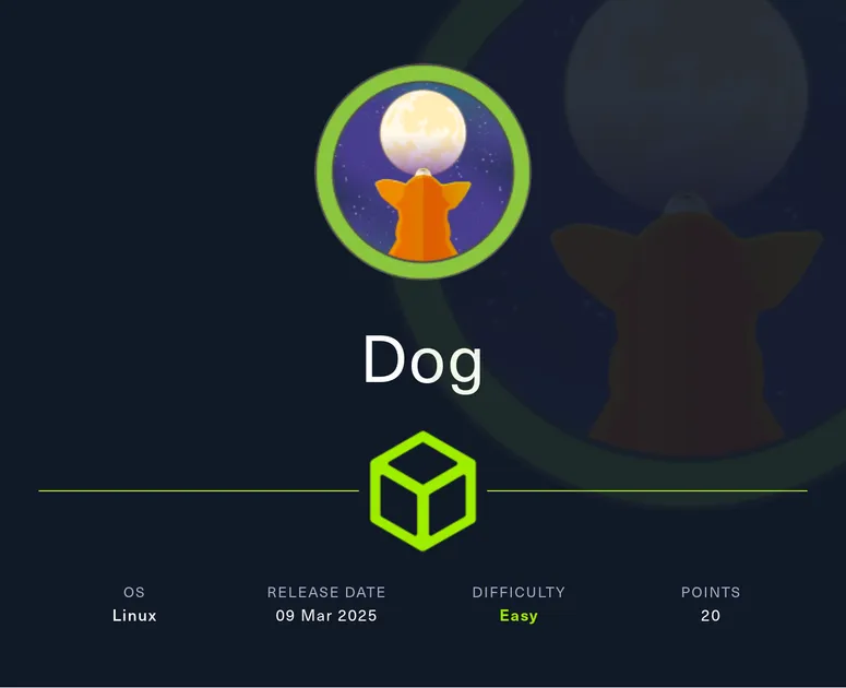 HTB: Dog