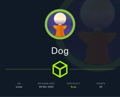 HTB: Dog