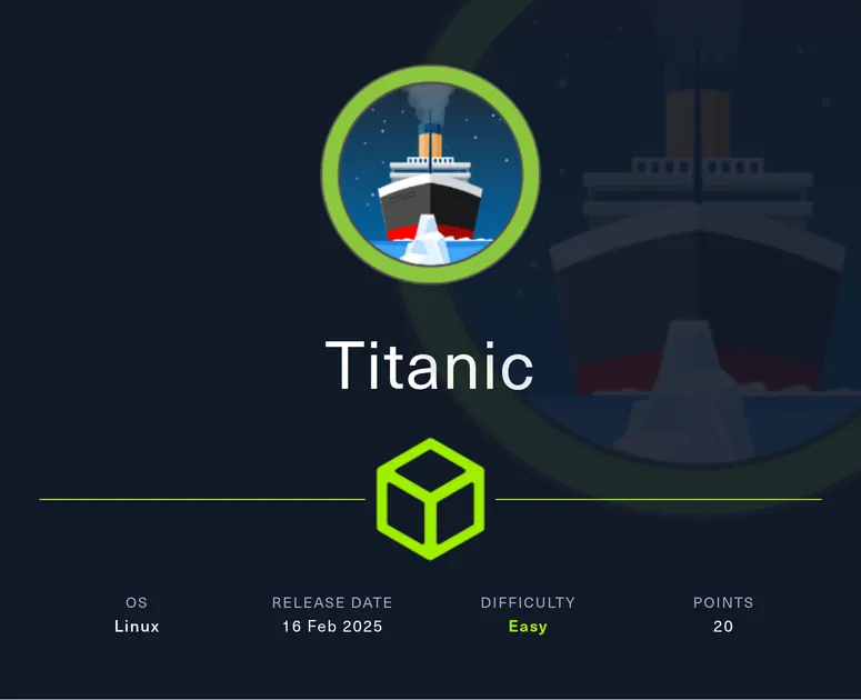 HTB: Titanic