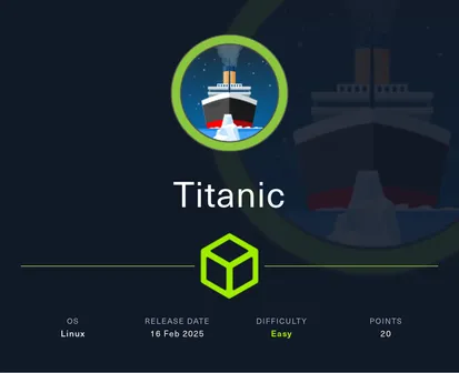 HTB: Titanic